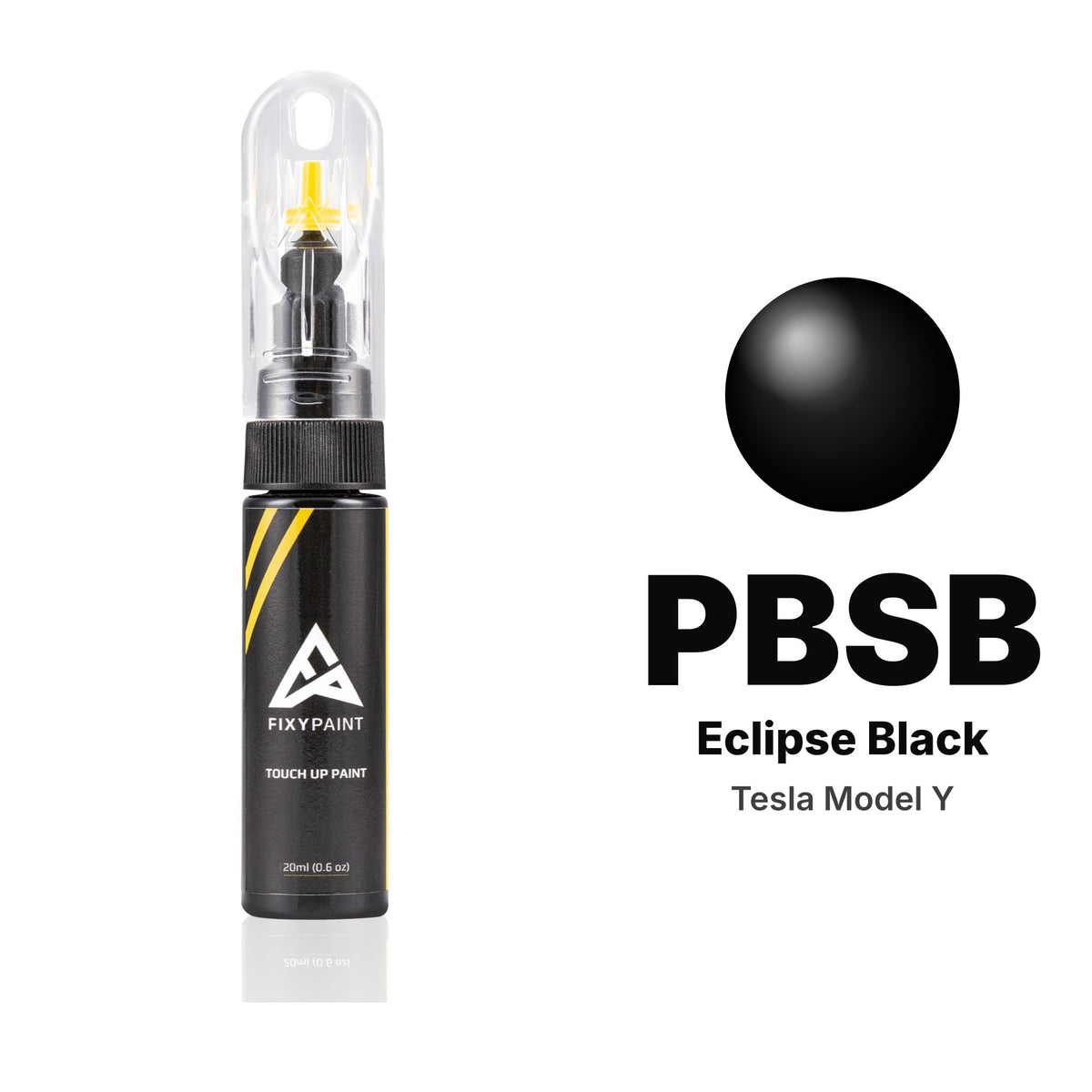 Touch-up paint for Tesla Model Y PBSB Eclipse Black, Basic kit