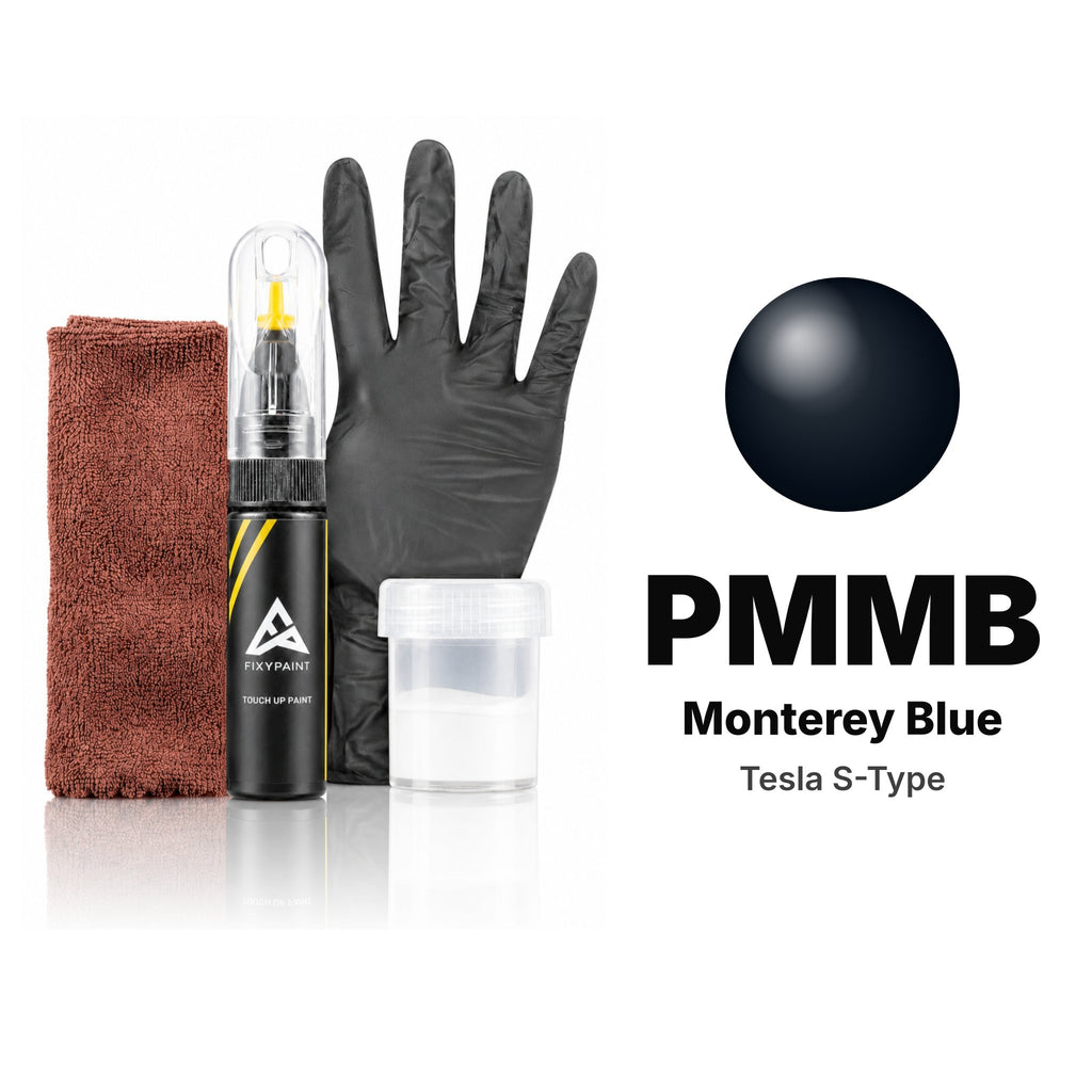 Touch-up paint for Tesla S-Type PMMB Monterey Blue, Complete kit