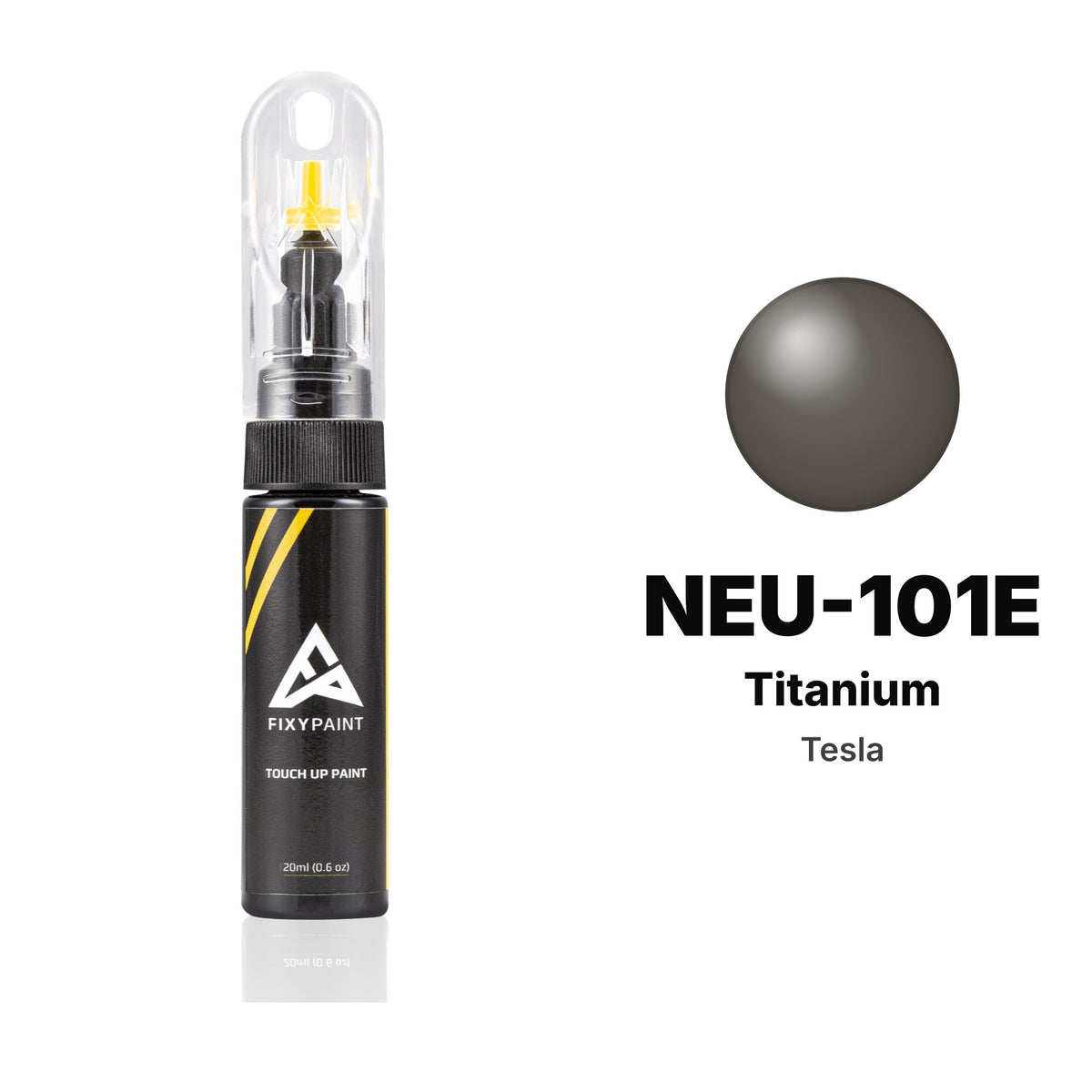 Tesla NEU-101E Titanium touch-up paint, Basic kit