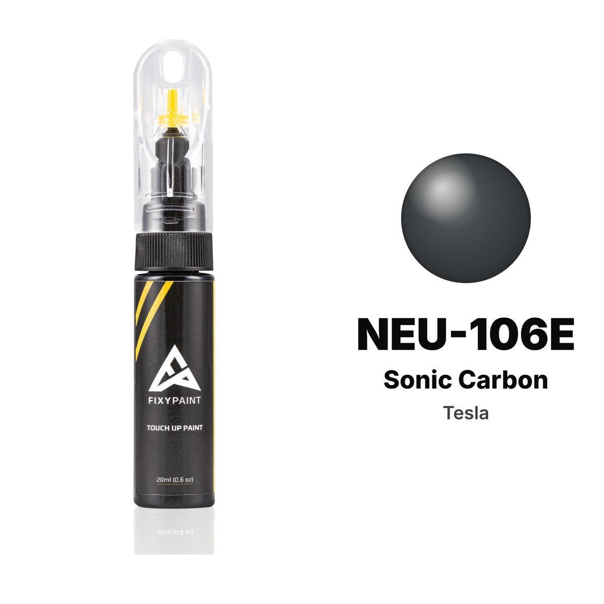 Touch-up paint for Tesla NEU-106E Sonic Carbon, Basic kit