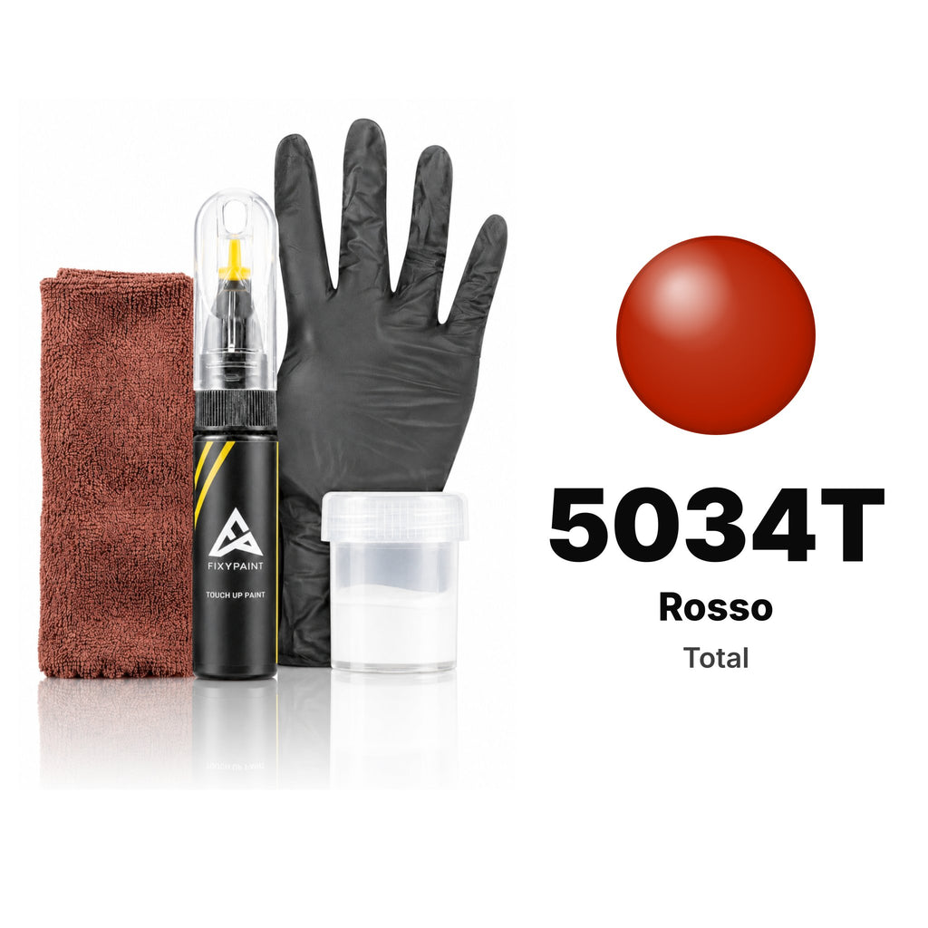Total 5034T Rosso touch-up paint, Complete kit