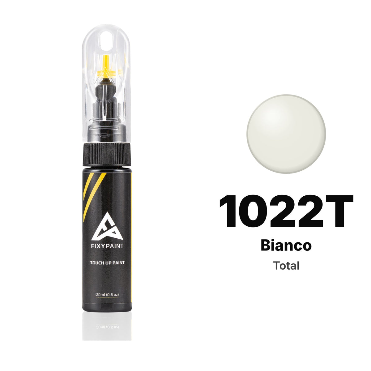 Total 1022T Bianco touch-up paint, Basic kit