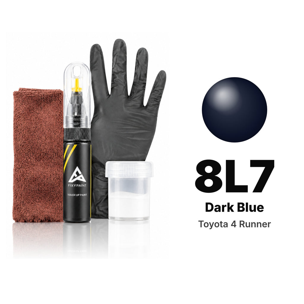 Touch-up paint for Toyota 4 Runner 8L7 Dark Blue, Complete kit