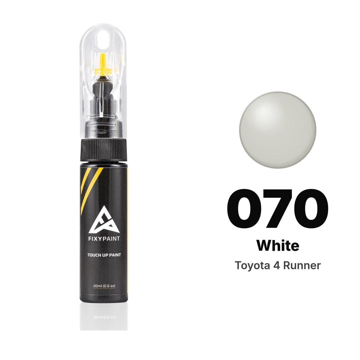 Toyota 4 Runner 070 White touch-up paint, Basic kit