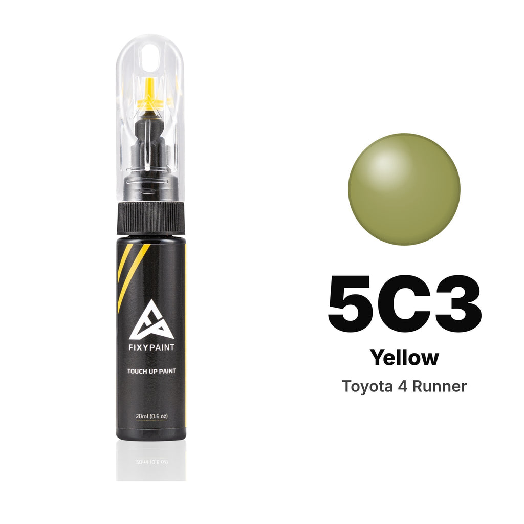 Touch-up paint for Toyota 4 Runner 5C3 Yellow, Basic kit