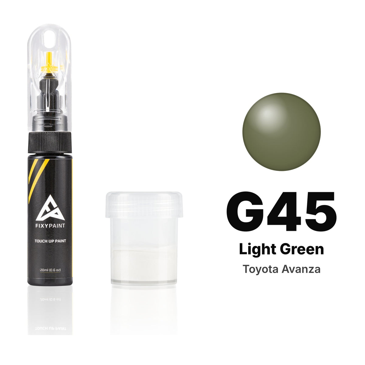 Touch-up paint for Toyota Avanza G45 Light Green, Standard kit