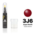 Peinture de retouche pour Toyota Avensis – 3J6 Super Red III (1998–2002), kit Standard