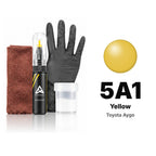 Touch-up paint for Toyota Aygo 5A1 Yellow, Complete kit