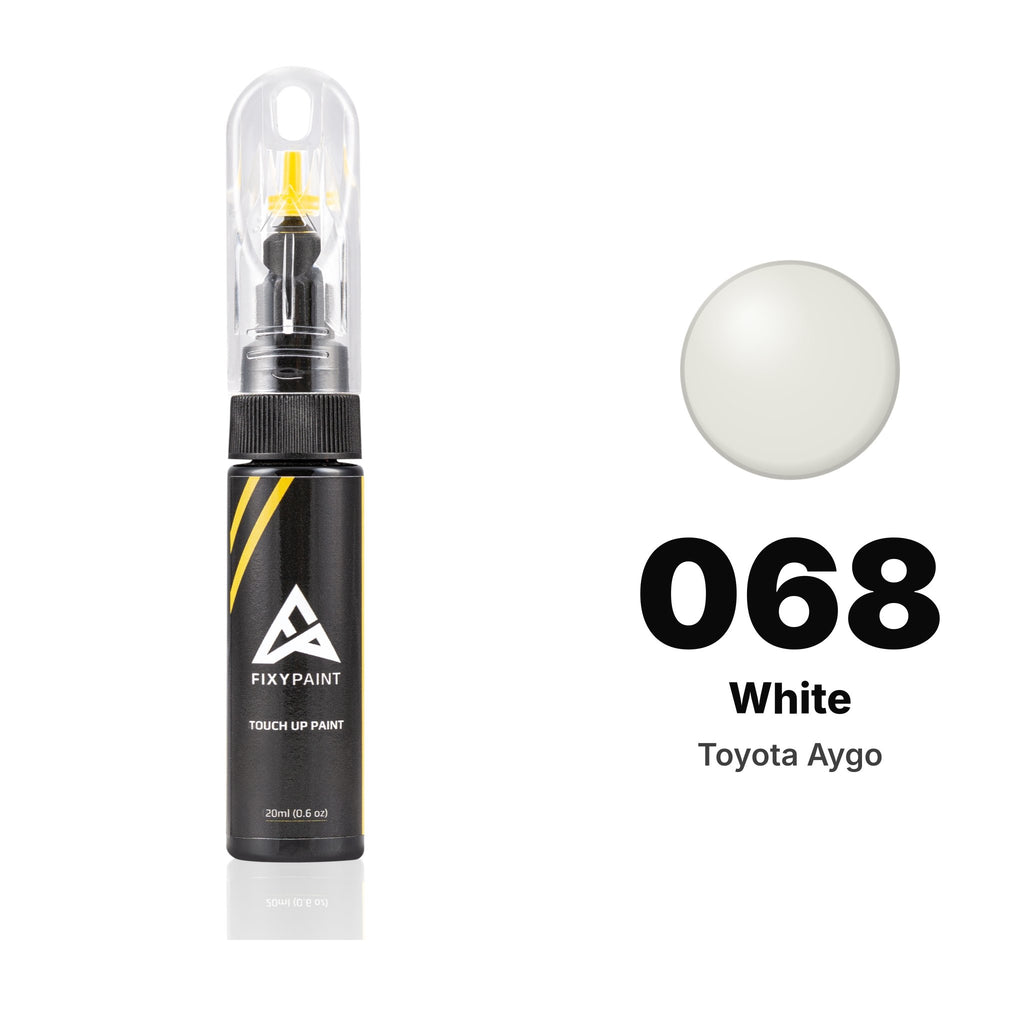 Touch-up paint for Toyota Aygo 068 White, Basic kit
