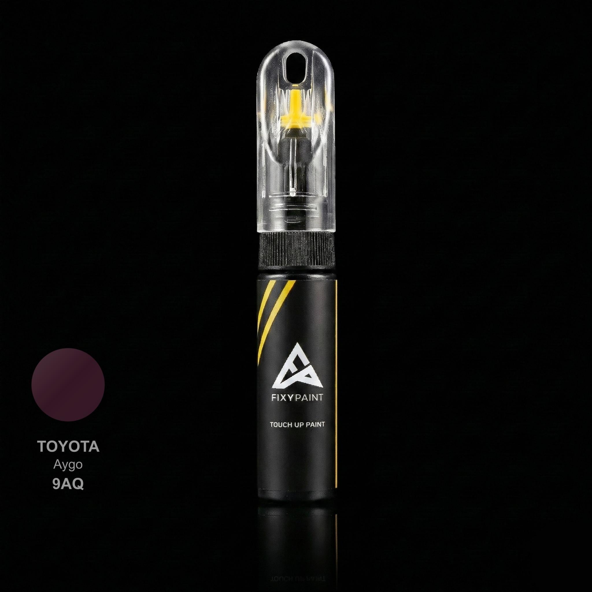 Toyota Aygo touch up paint kit - RED PURPLE 9AQ scratch repair
