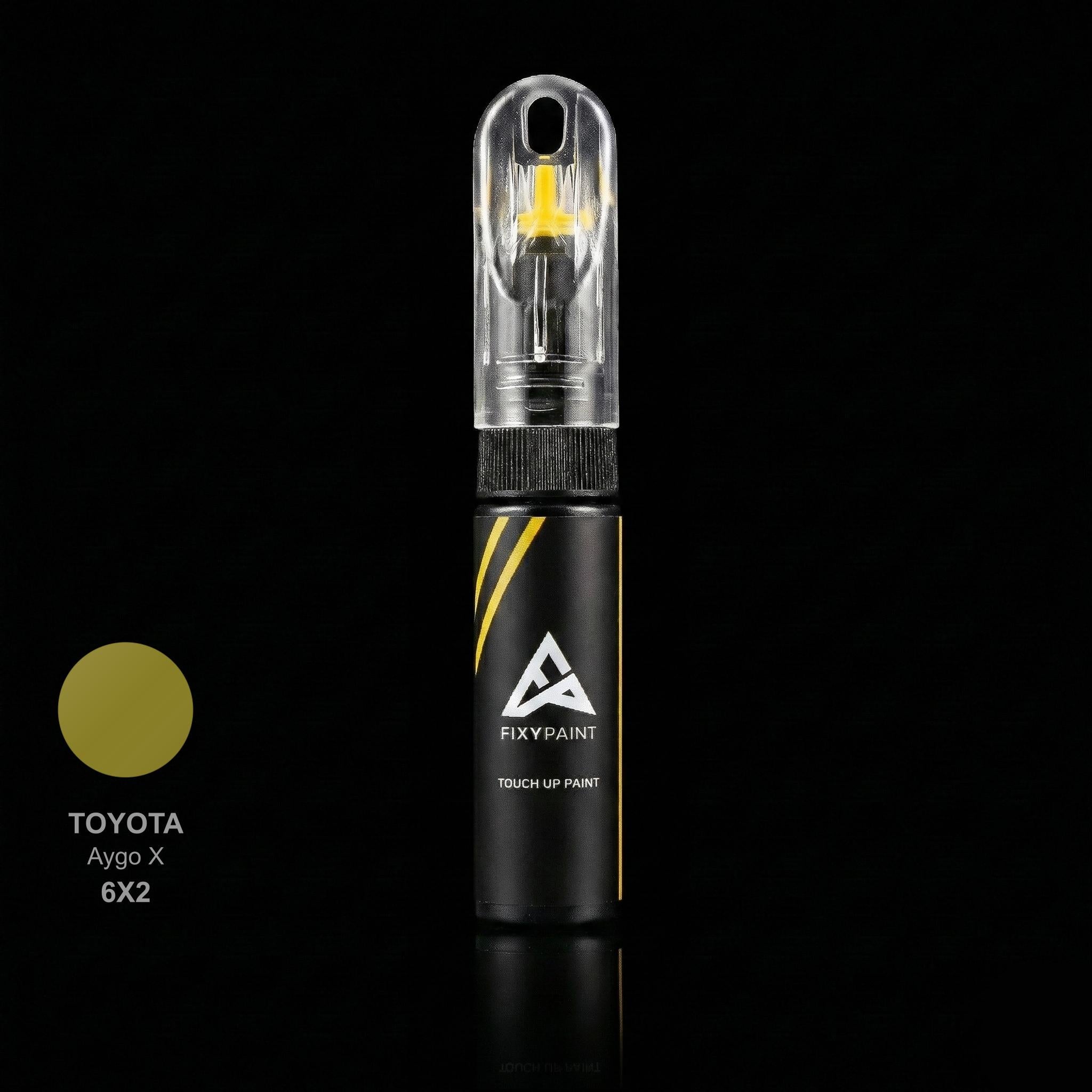Toyota Aygo X touch up paint kit - GREEN FIZZ 6X2 scratch repair