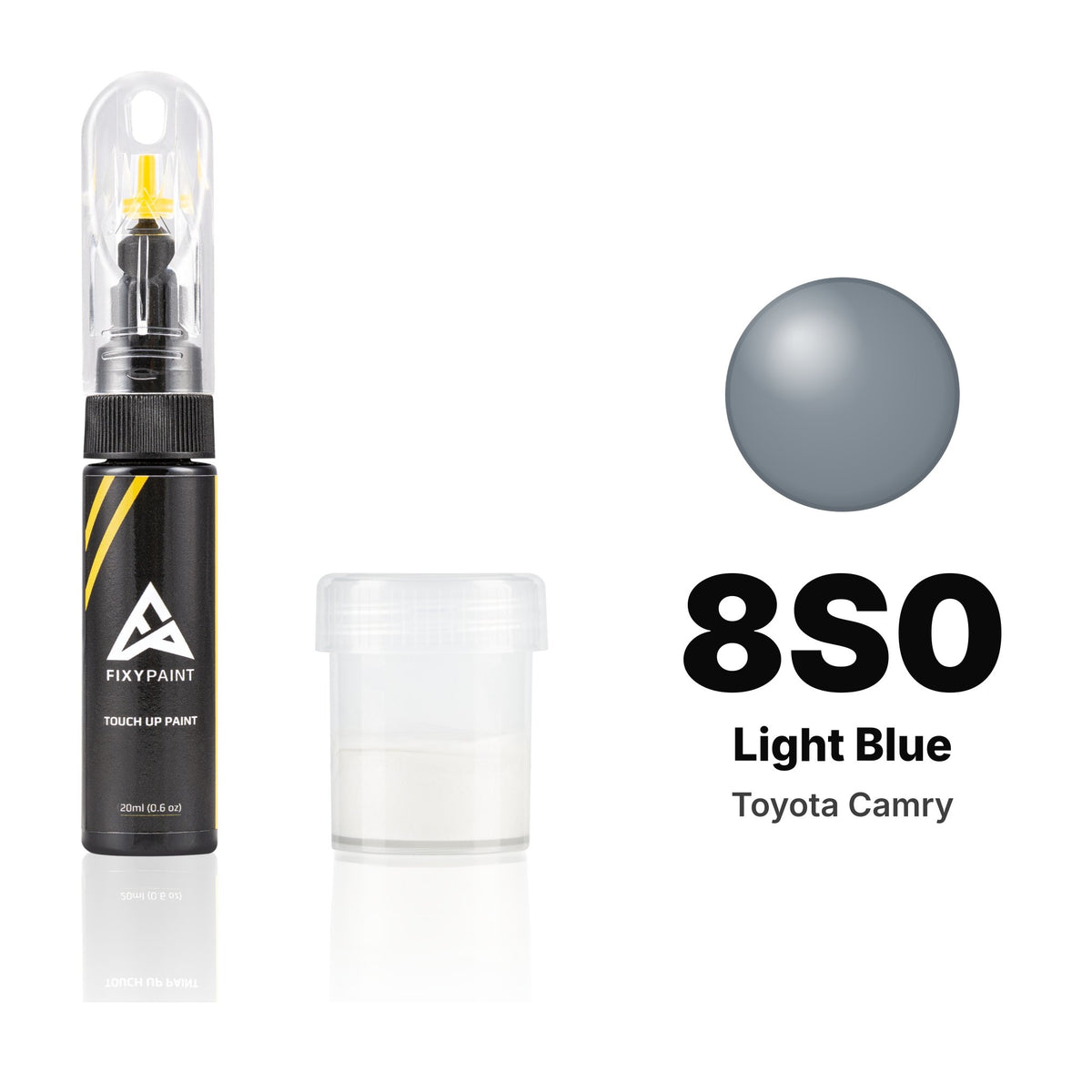 Touch-up paint for Toyota Camry 8S0 Light Blue, Standard kit
