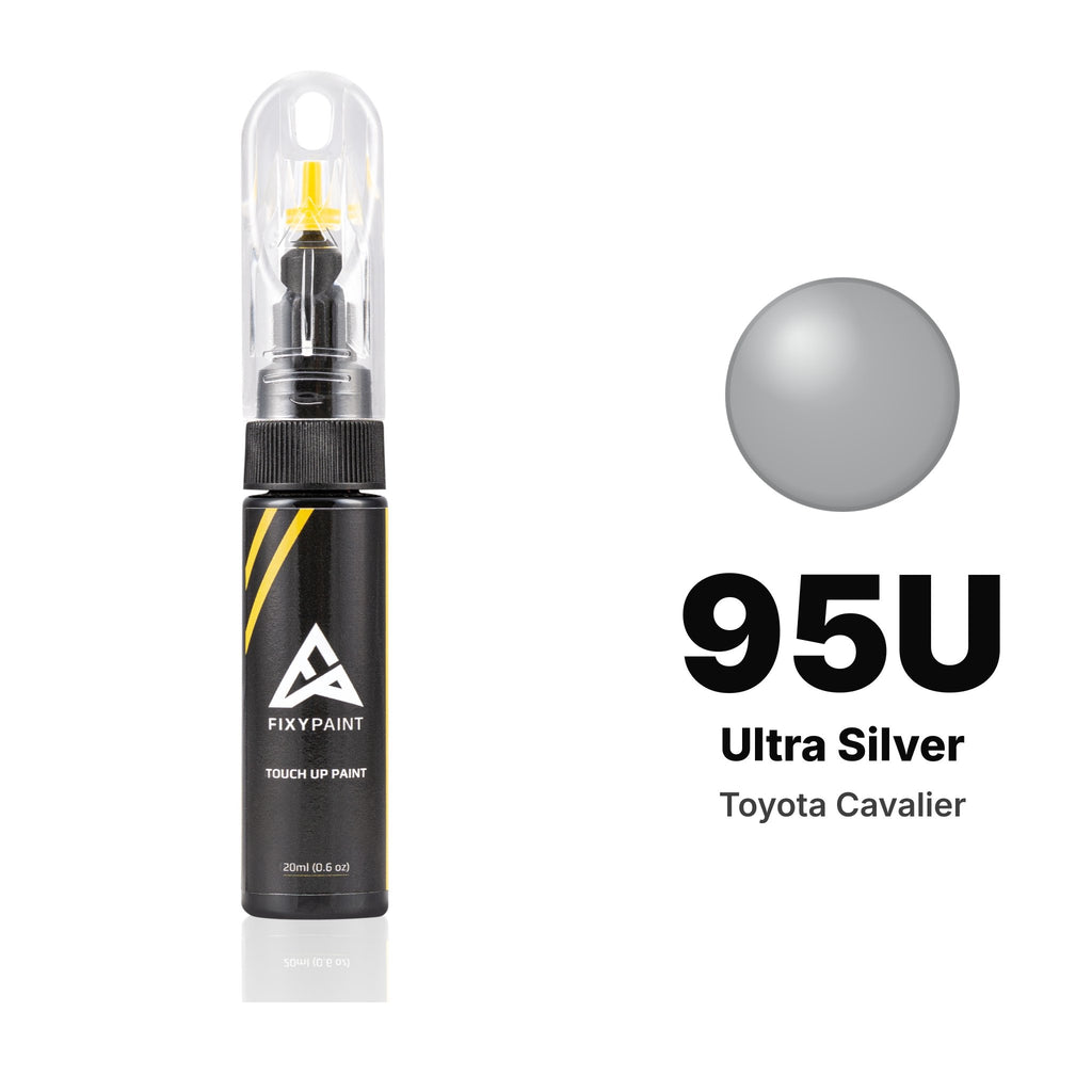 Touch-up paint for Toyota Cavalier 95U Ultra Silver, Basic kit