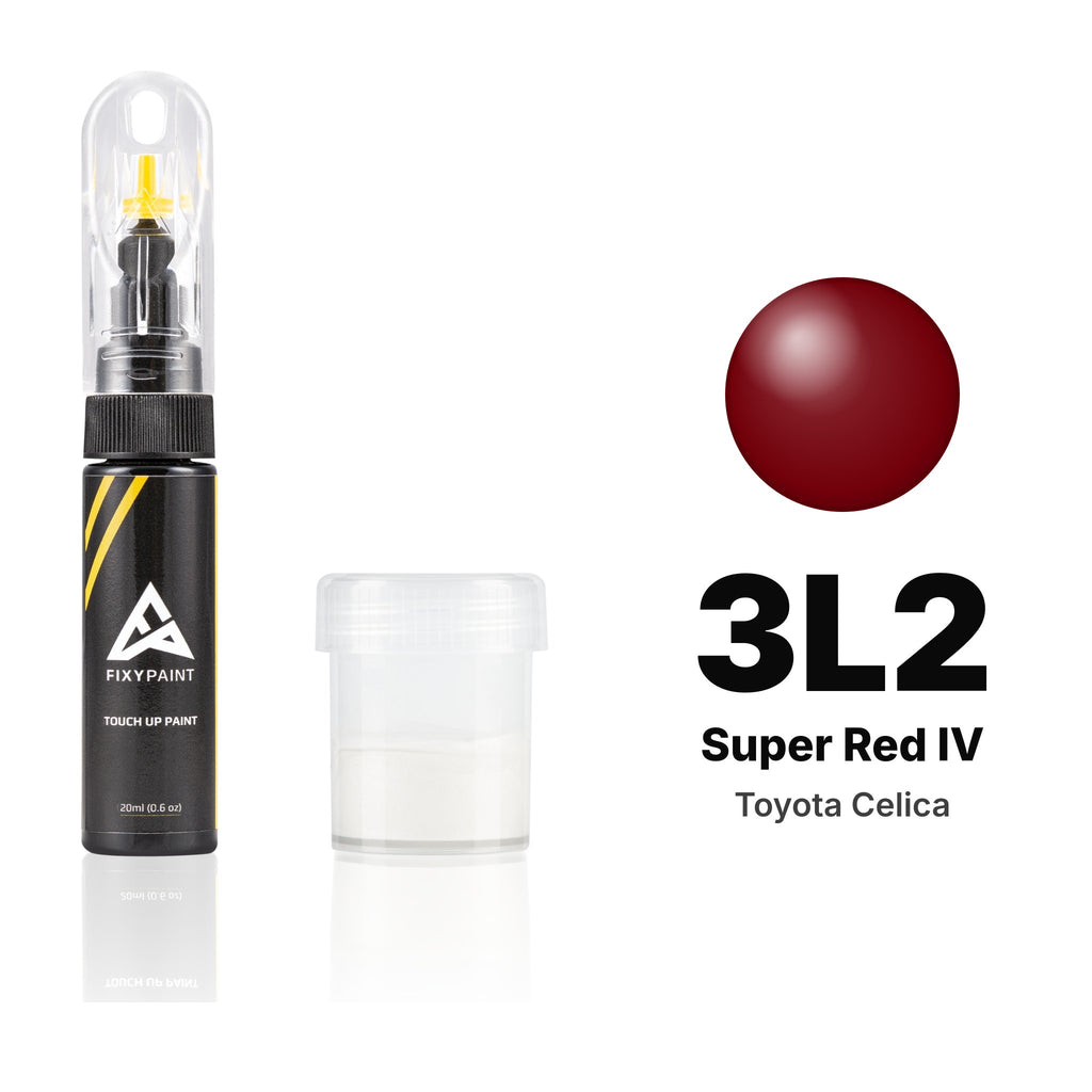 Touch-up paint for Toyota Celica 3L2 Super Red IV, Standard kit