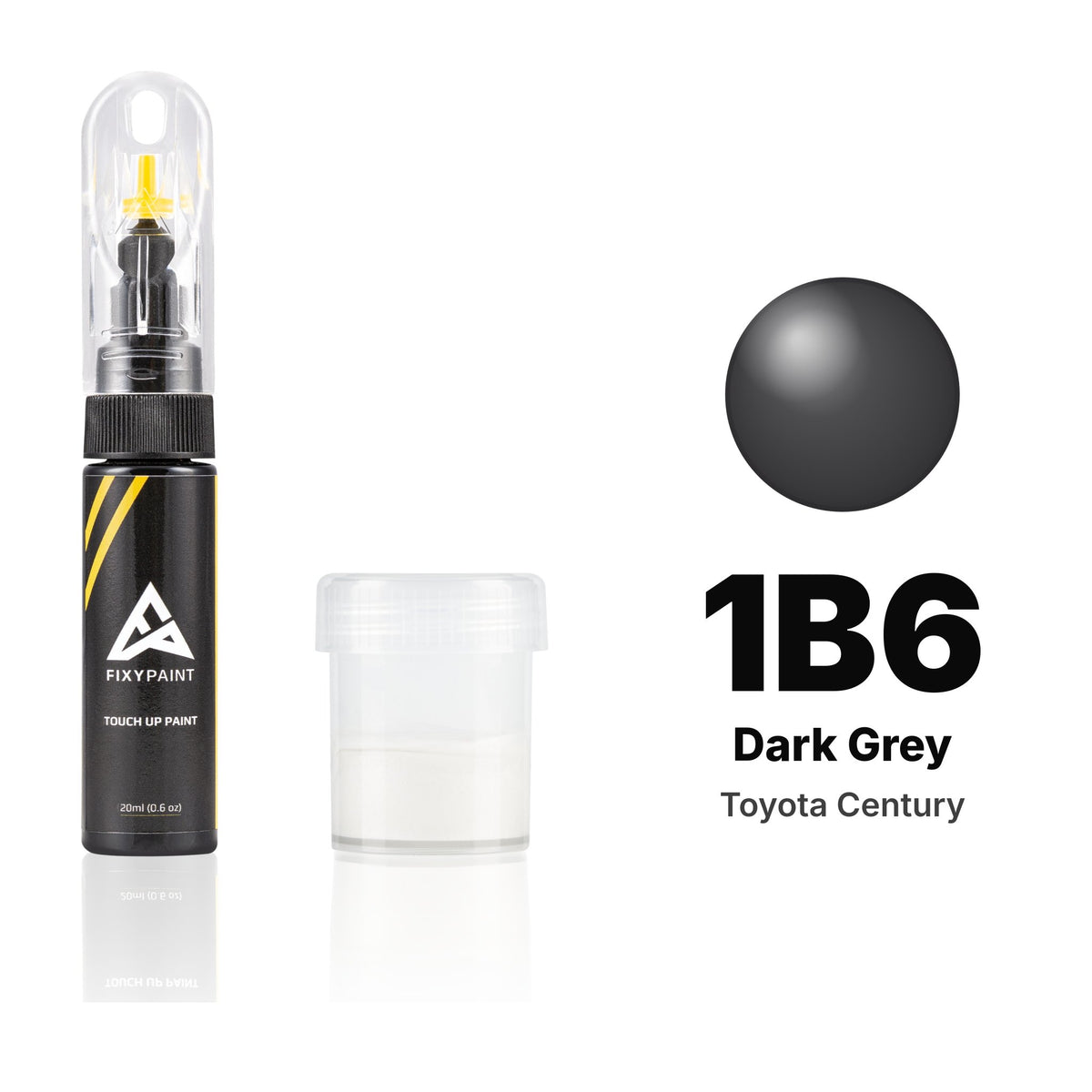 Touch-up paint for Toyota Century 1B6 Dark Grey, Standard kit