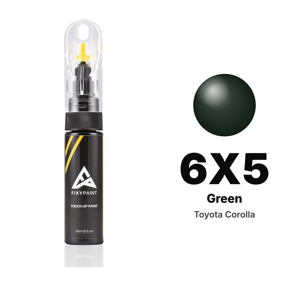Pintura de retoque para Toyota Corolla – 6X5 Green (desde 2022), kit Básico