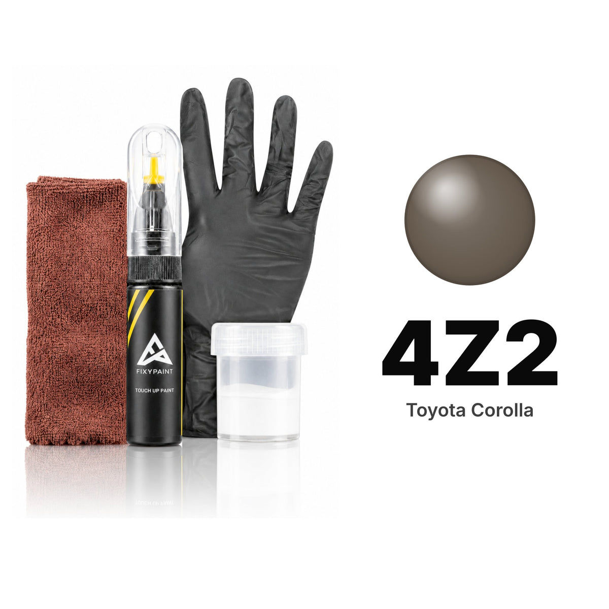 Touch-up paint for Toyota Corolla 4Z2, Complete kit