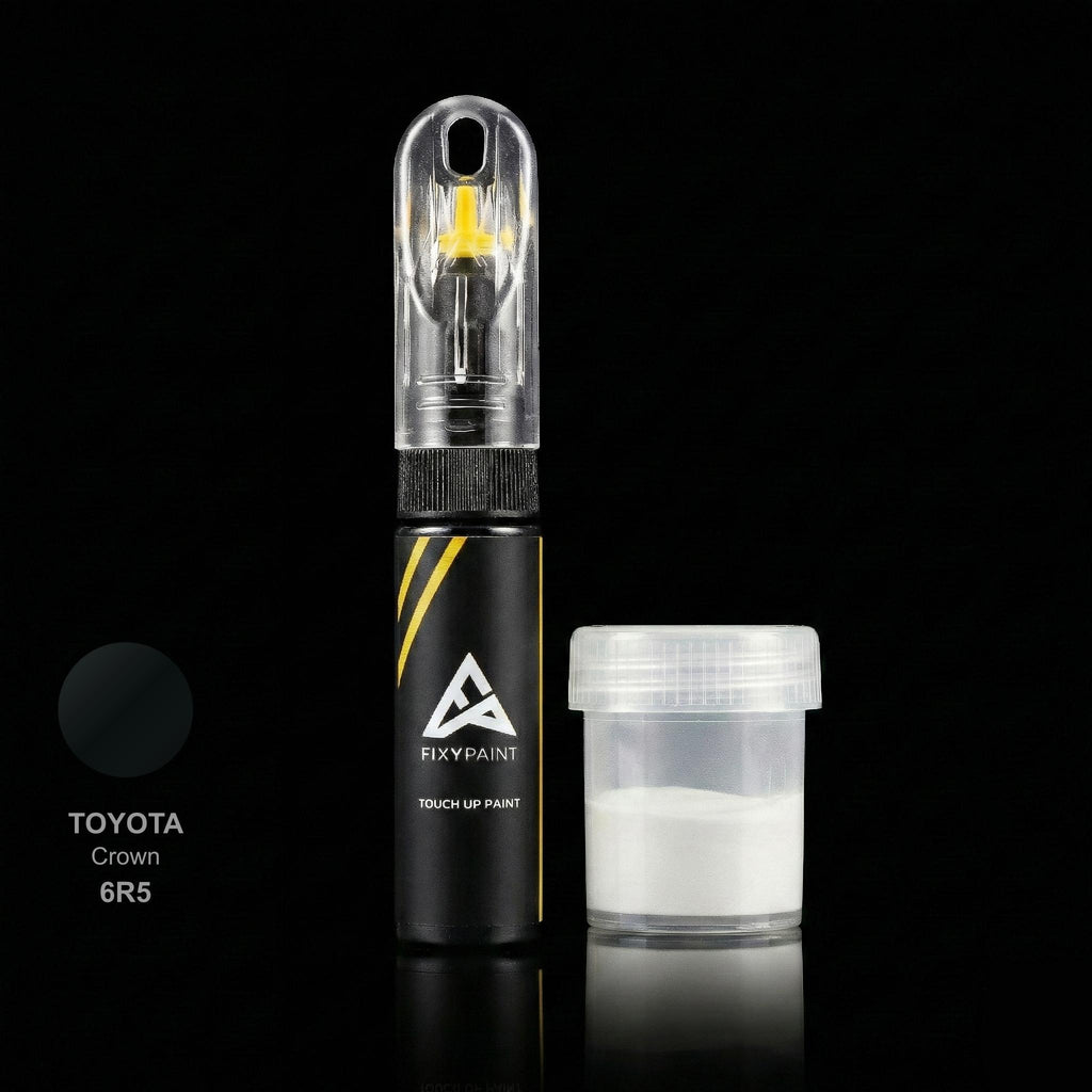 Toyota Crown touch up paint kit - BLACKISH GREEN 6R5 scratch repair
