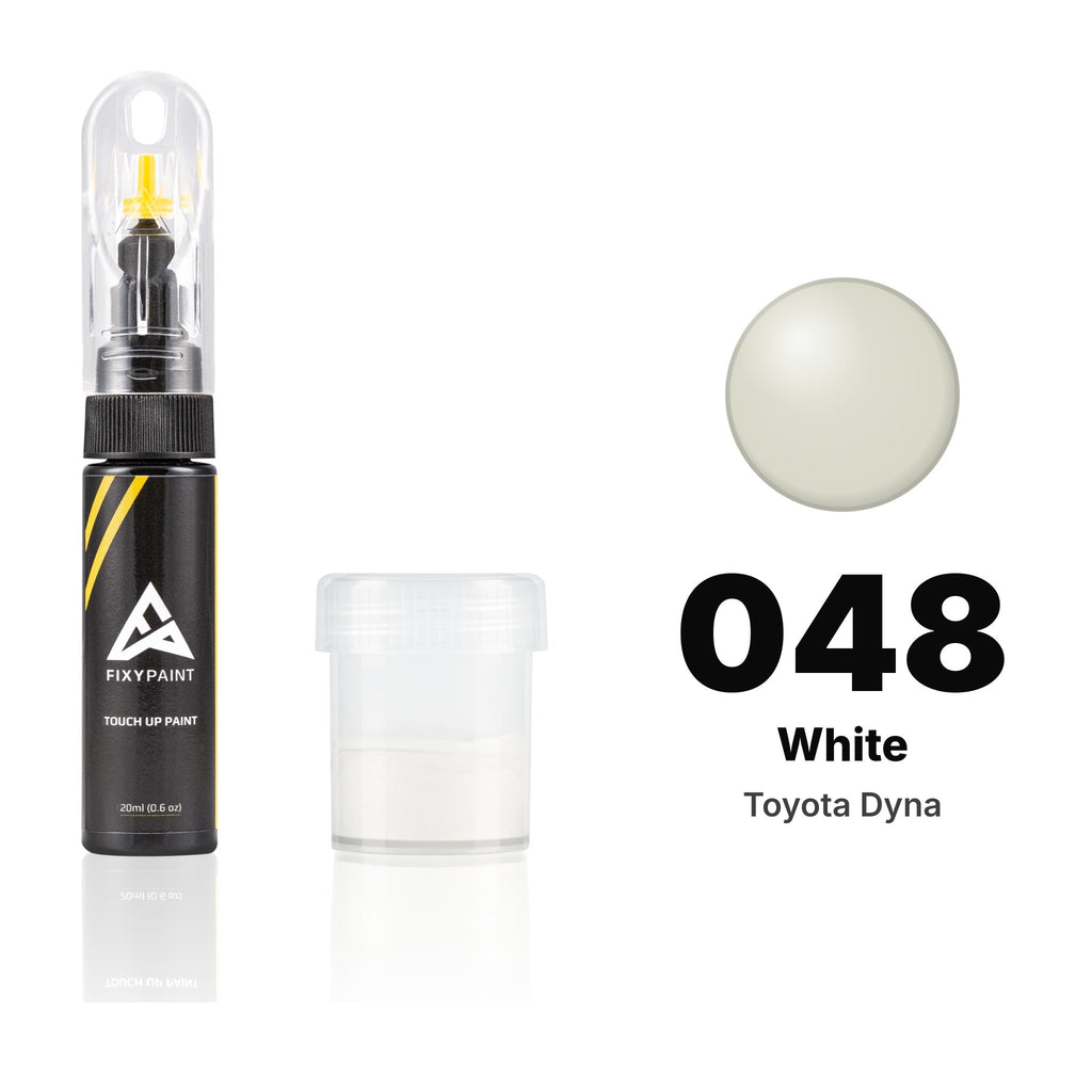 Touch-up paint for Toyota Dyna 048 White, Standard kit