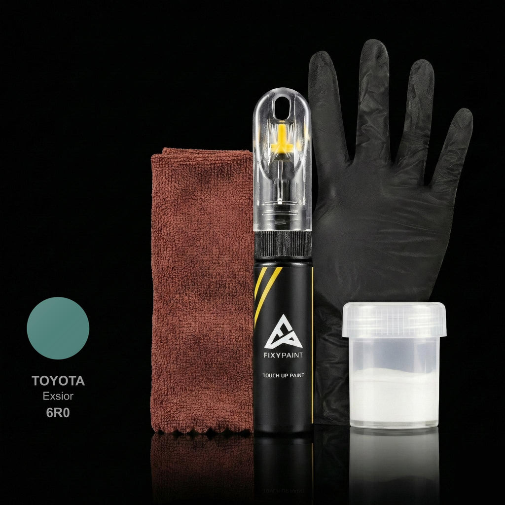 Toyota Exsior touch up paint kit - LIGHT GREEN 6R0 scratch repair