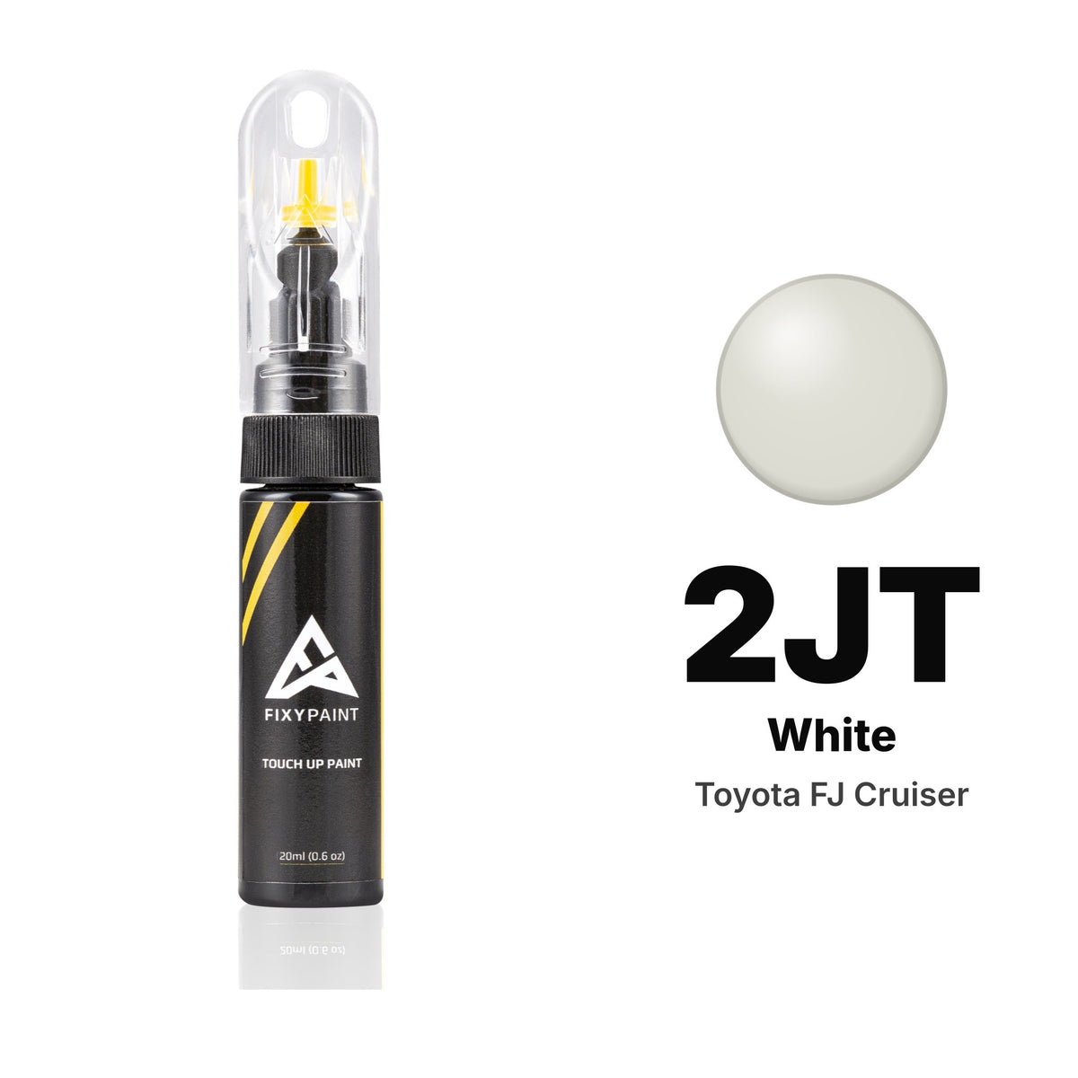 Pintura de retoque para Toyota FJ Cruiser – 2JT White (2006), kit Básico