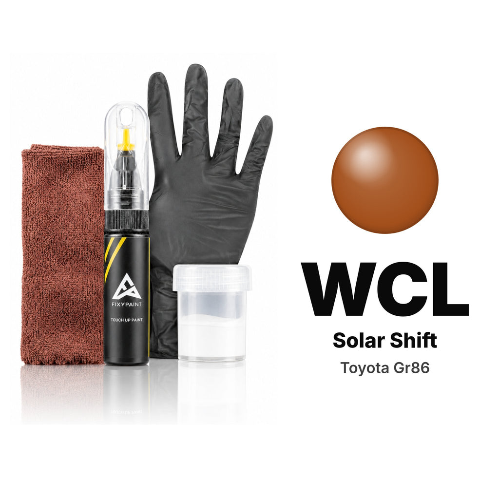 Touch-up paint for Toyota GR86 WCL Solar Shift, Complete kit