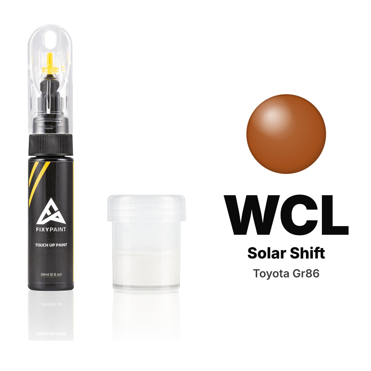 Touch-up paint for Toyota GR86 WCL Solar Shift, Standard kit