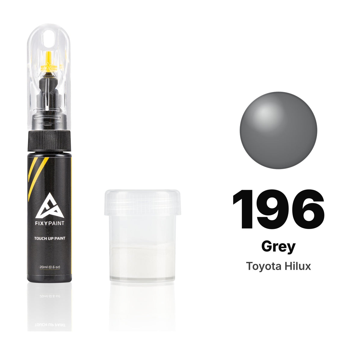 Pintura de retoque para Toyota Hilux – 196 Grey (desde 1997), kit Estándar