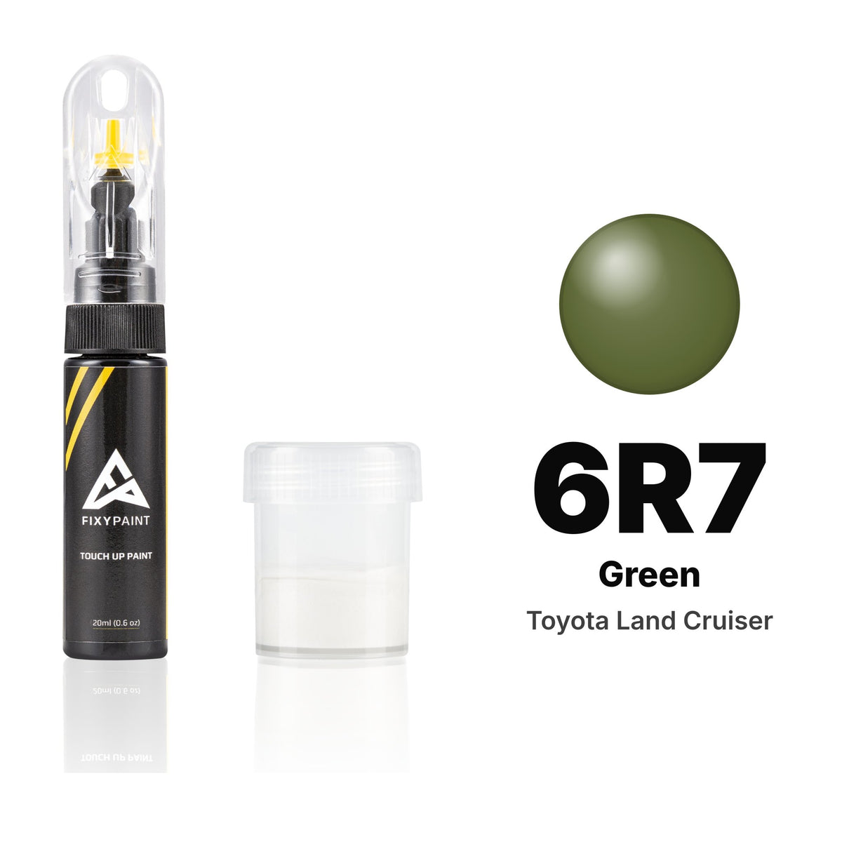 Touch-up paint for Toyota Land Cruiser 6R7 Green, Standard kit