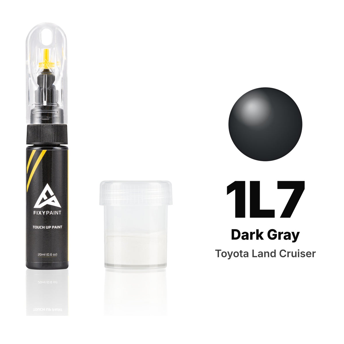 Touch-up paint for Toyota Land Cruiser 1L7 Dark Gray, Standard kit
