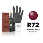 Touch-up paint for Toyota Passo R72 Magenta Berry, Complete kit