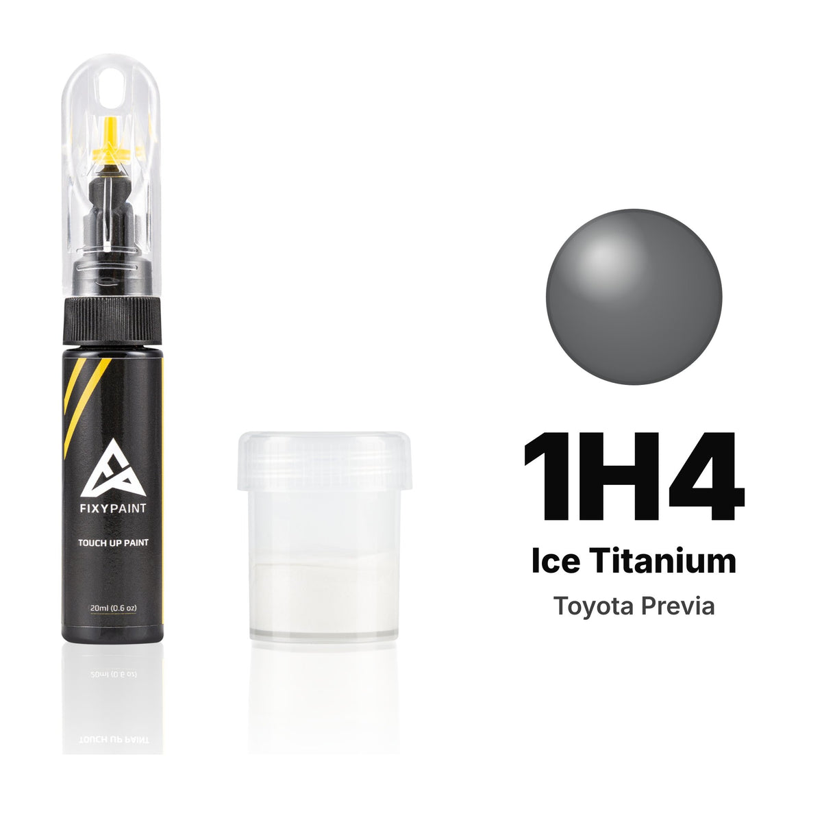 Touch-up paint for Toyota Previa 1H4 Ice Titanium, Standard kit
