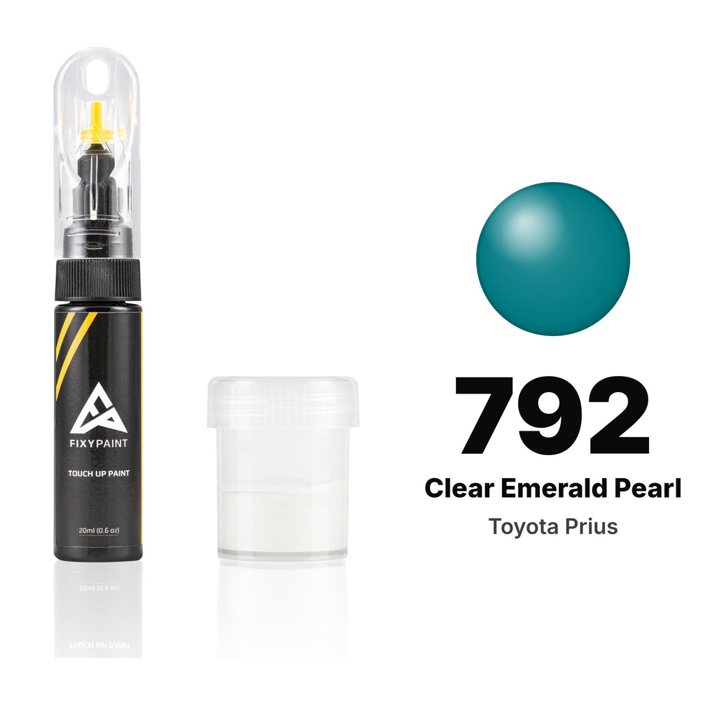 Touch-up paint for Toyota Prius 792 Clear Emerald Pearl, Standard kit