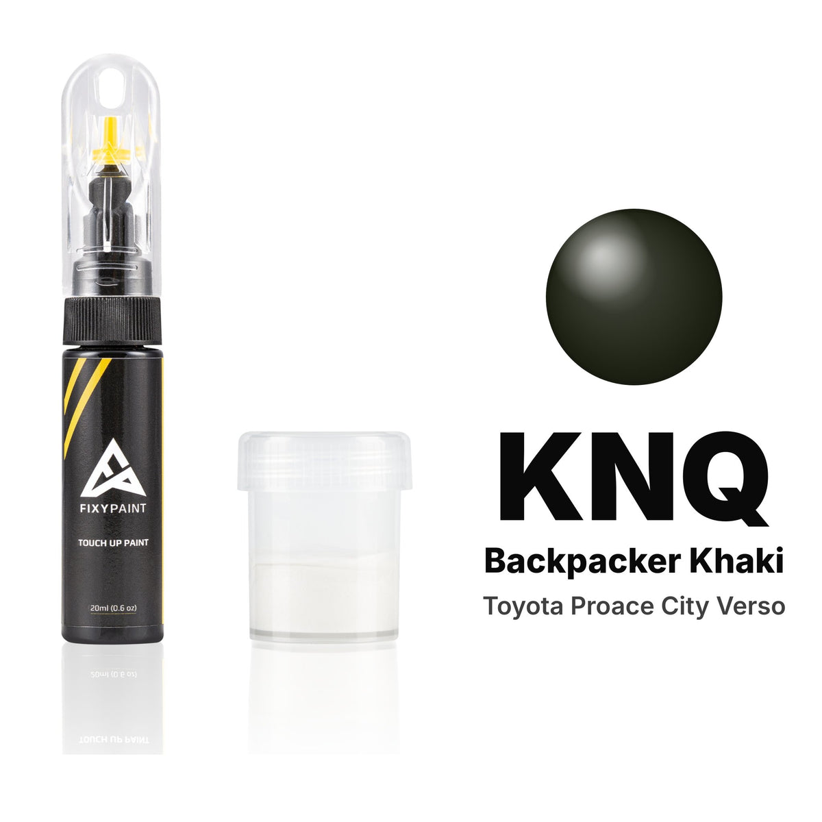 Vernice ritocco per Toyota Proace City Verso – KNQ Backpacker Khaki (dal 2024), kit Standard