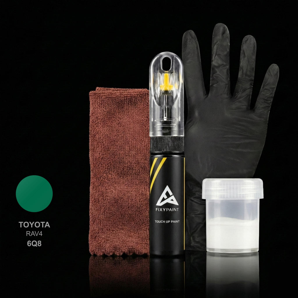 Toyota Rav4 touch up paint kit - GREEN OPAL 6Q8 scratch repair