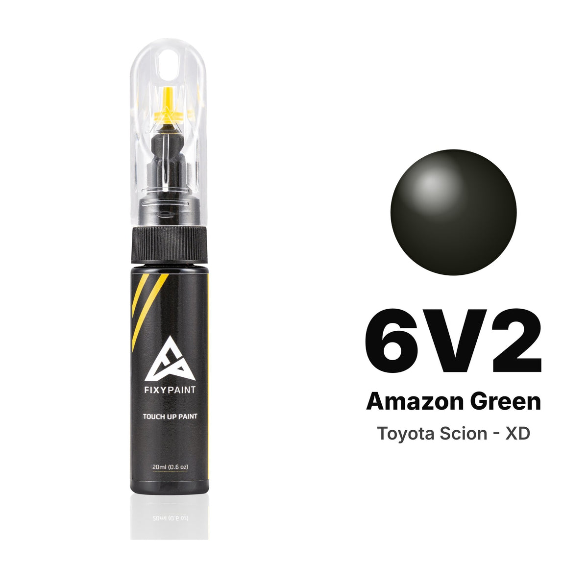 Lackstift für Toyota Scion - XD – 6V2 Amazon Green (2011–2012), Set Basis