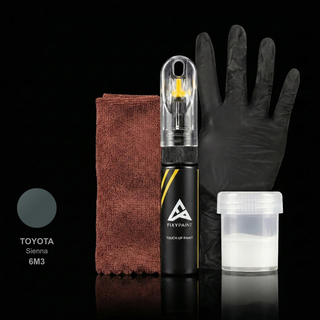 Toyota Sienna touch up paint kit - GRAYISH GREEN 6M3 scratch repair