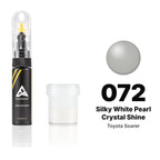 Touch-up paint for Toyota Soarer 072 Silky White Pearl Crystal Shine, Standard kit
