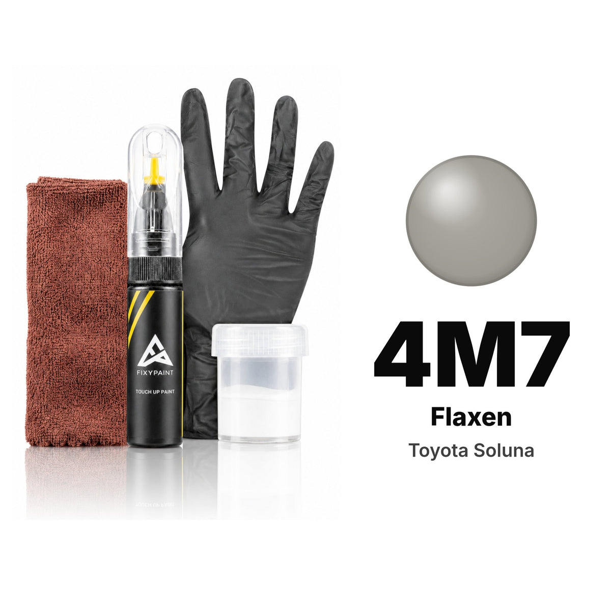 Touch-up paint for Toyota Soluna 4M7 Flaxen, Complete kit