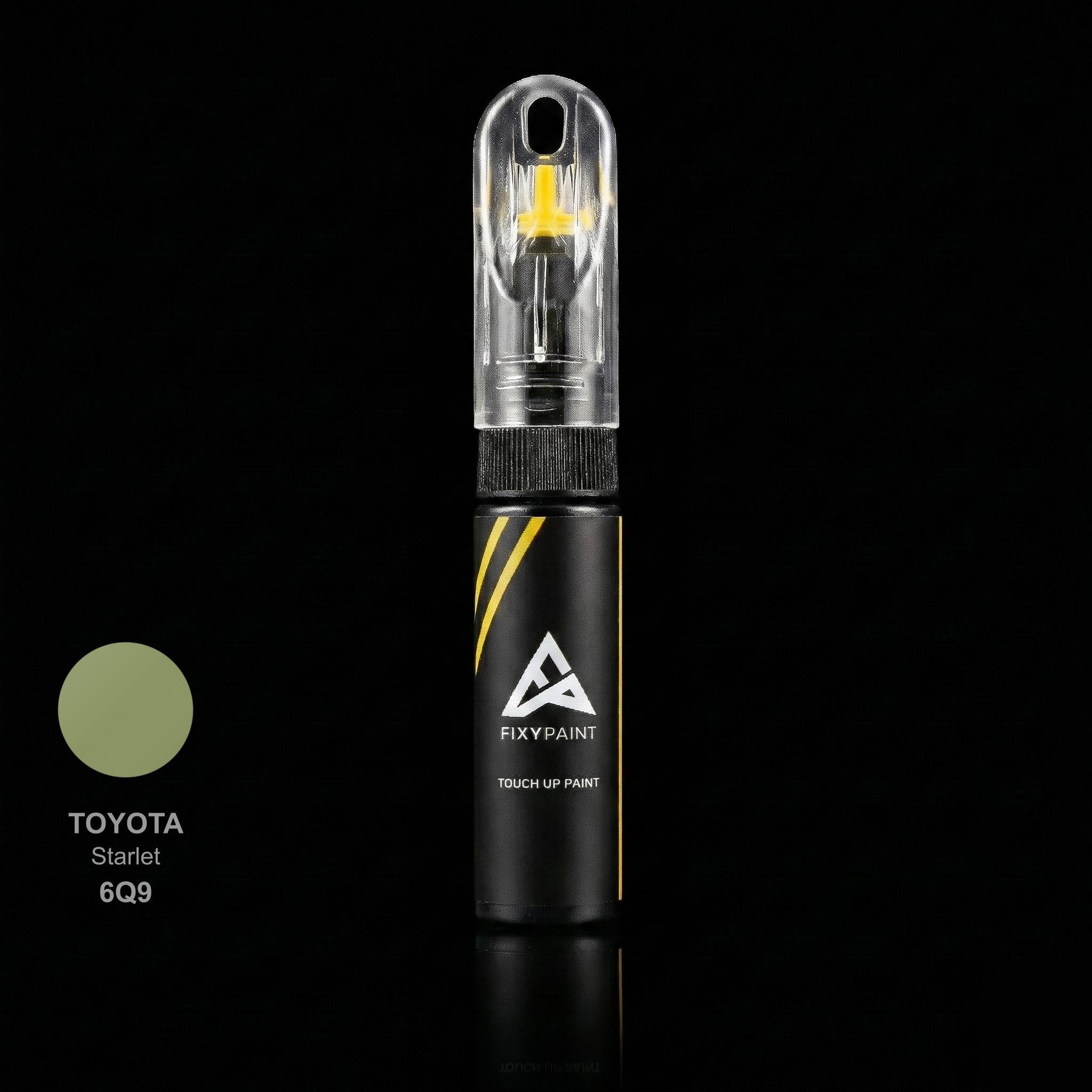 Toyota Starlet touch up paint kit - YELLOW GREEN 6Q9 scratch repair