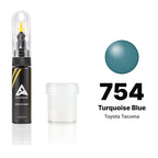 Touch-up paint for Toyota Tacoma 754 Turquoise Blue, Standard kit