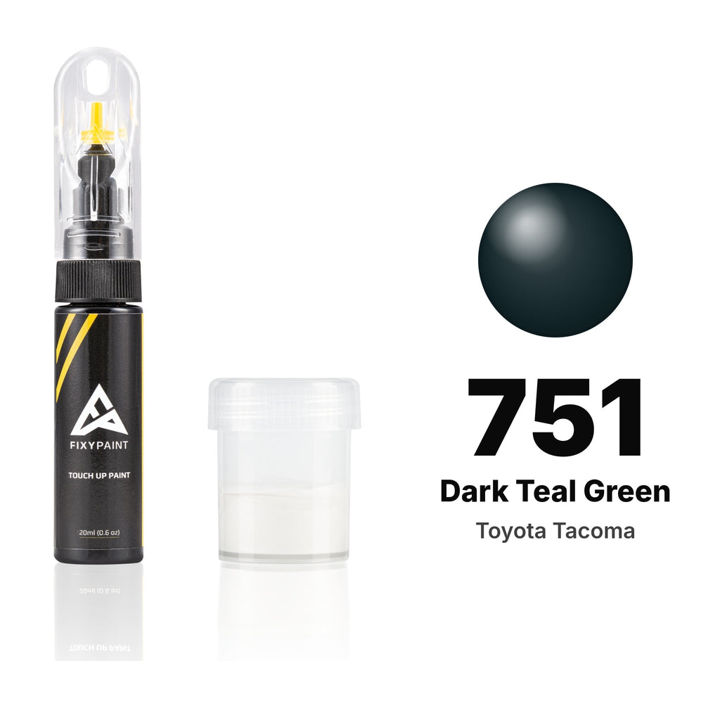 Touch-up paint for Toyota Tacoma 751 Dark Teal Green, Standard kit