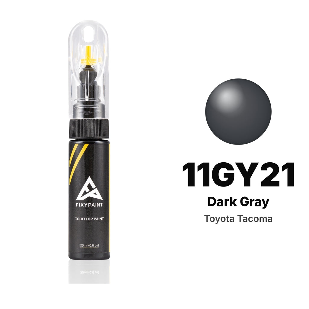 Touch-up paint for Toyota Tacoma 11GY21 Dark Gray, Basic kit