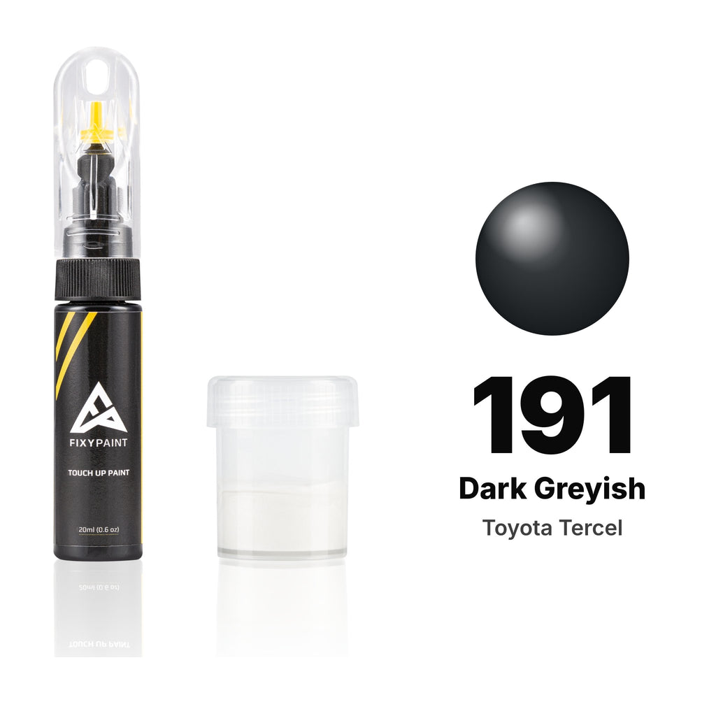 Touch-up paint for Toyota Tercel 191 Dark Greyish, Standard kit