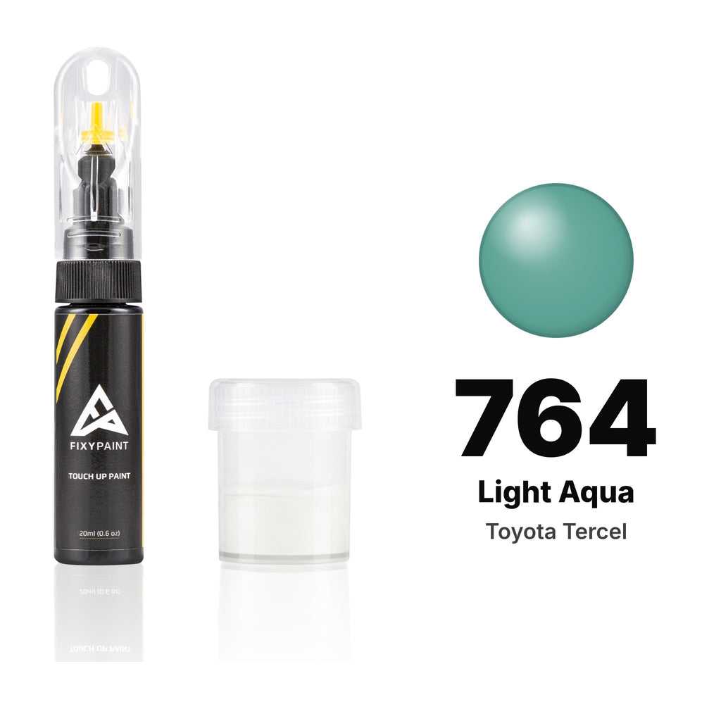 Lackstift für Toyota Tercel – 764 Light Aqua (2000–2002), Set Standard