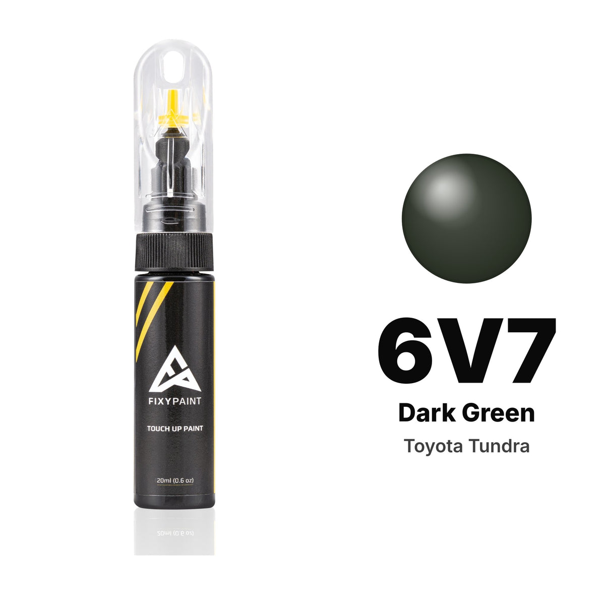Touch-up paint for Toyota Tundra 6V7 Dark Green, Basic kit