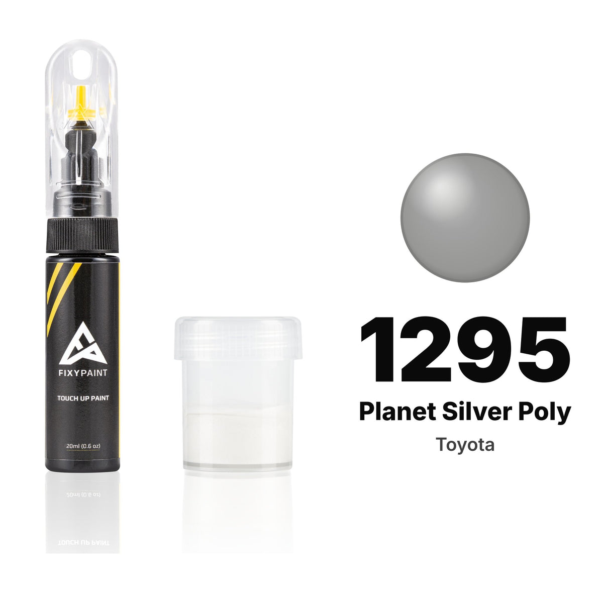 Touch-up paint for Toyota 1295 Planet Silver Poly, Standard kit