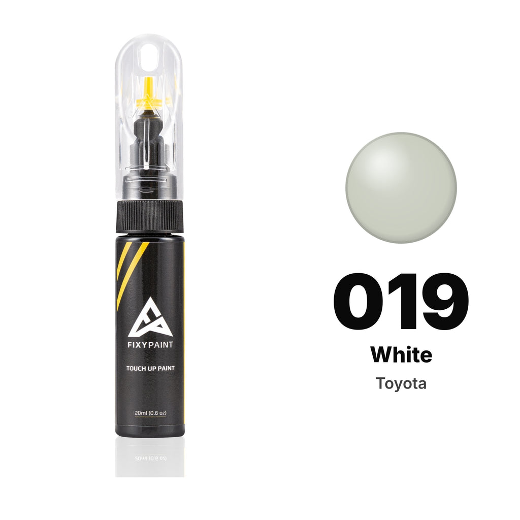 Touch-up paint for Toyota 019 White, Basic kit