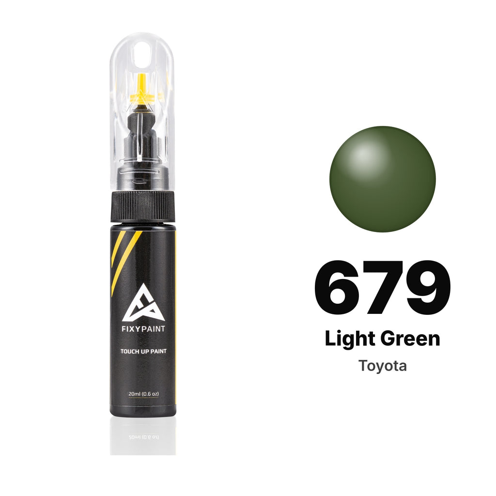 Touch-up paint for Toyota 679 Light Green, Basic kit