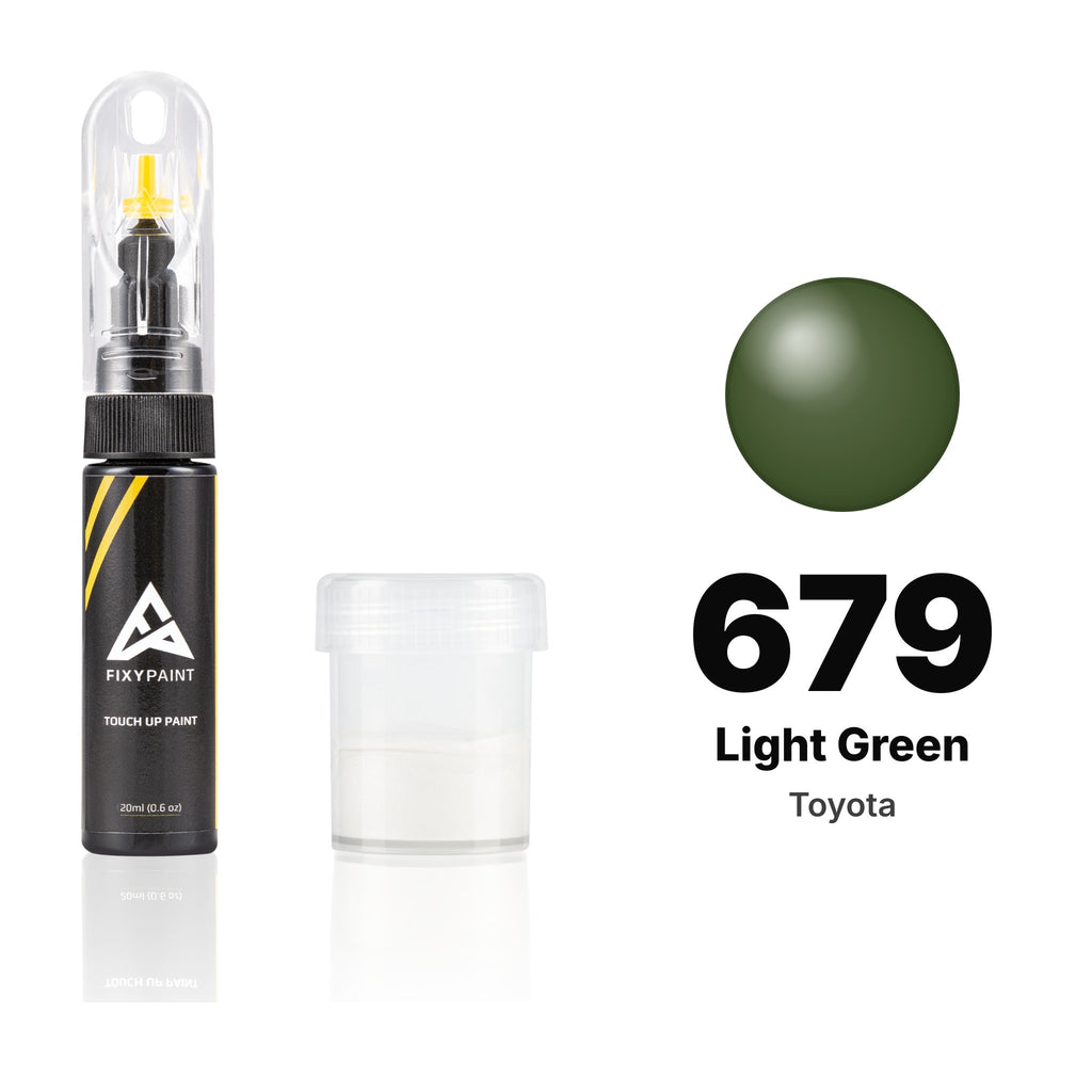 Touch-up paint for Toyota 679 Light Green, Standard kit